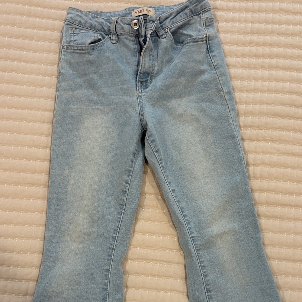 YMI Light Blue Skinny Jeans for Girls size 12-14